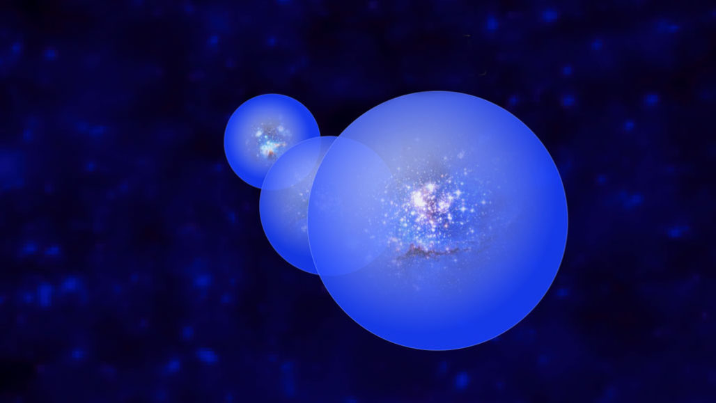 吹泡的星系可以帮助解决宇宙神秘