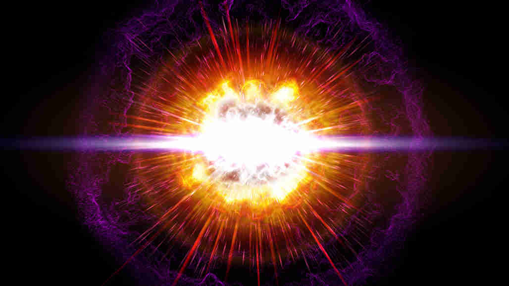 一个奇怪的恒星爆炸可能导致最亮的超新星