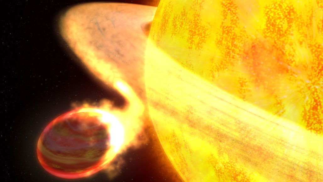 吃行星的红巨星可能会闪耀不太明亮