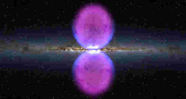 X-ray'Chimneys'将银河系连接到神秘的伽马射频泡泡