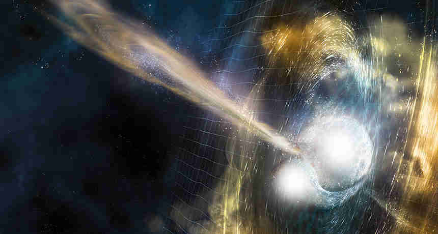 中子星碰撞淋浴宇宙具有丰富的发现