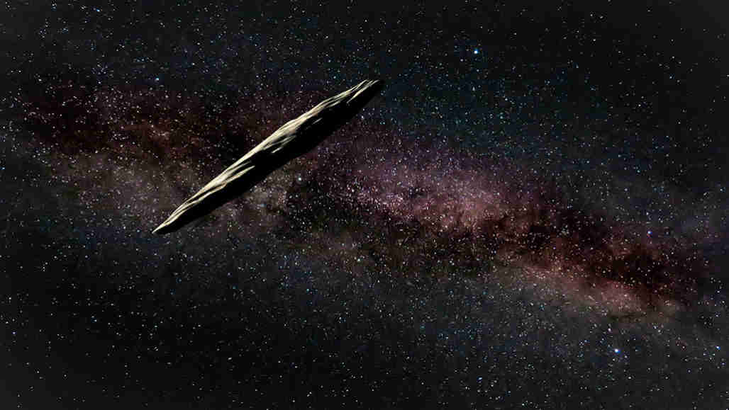 'Oumuamua可能是一个破碎的星球碎片