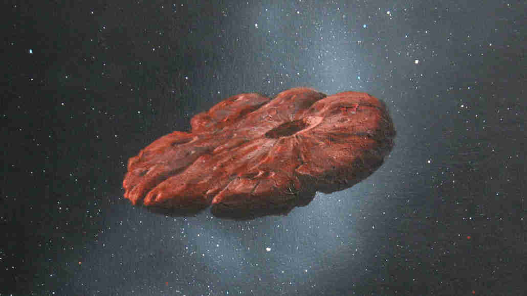 'Oumuamua可能是一款碎冰块，冥王星的外表