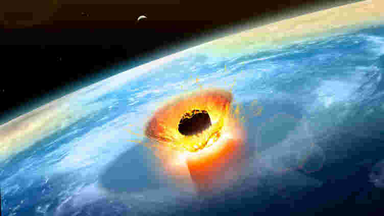 Chicxulub碰撞将地球在热水中壳化超过一百万年