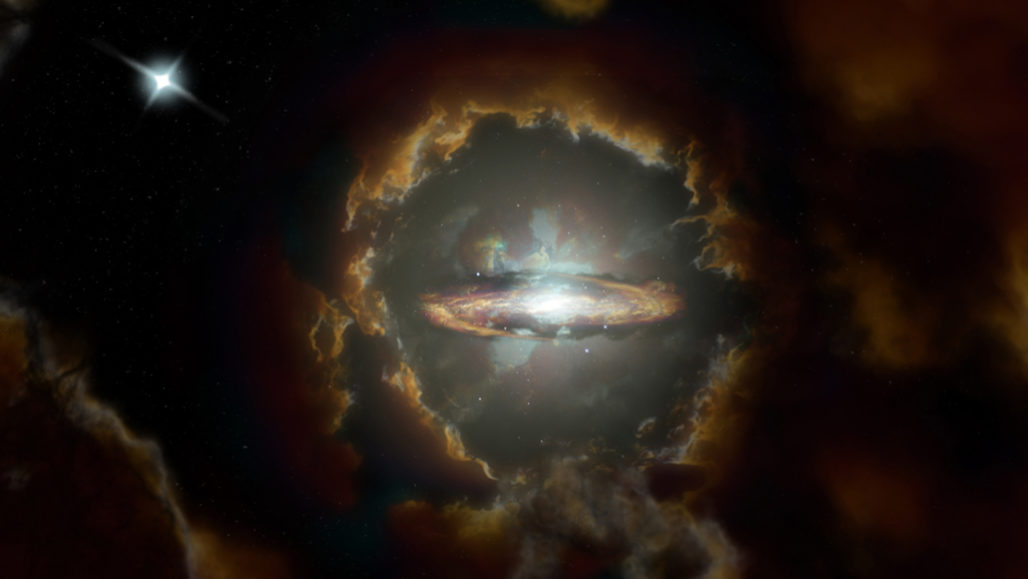 最古老的磁盘银河尚未发现12亿多年前