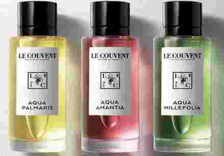 推出三款来自法国Le Couvent的花园香水
