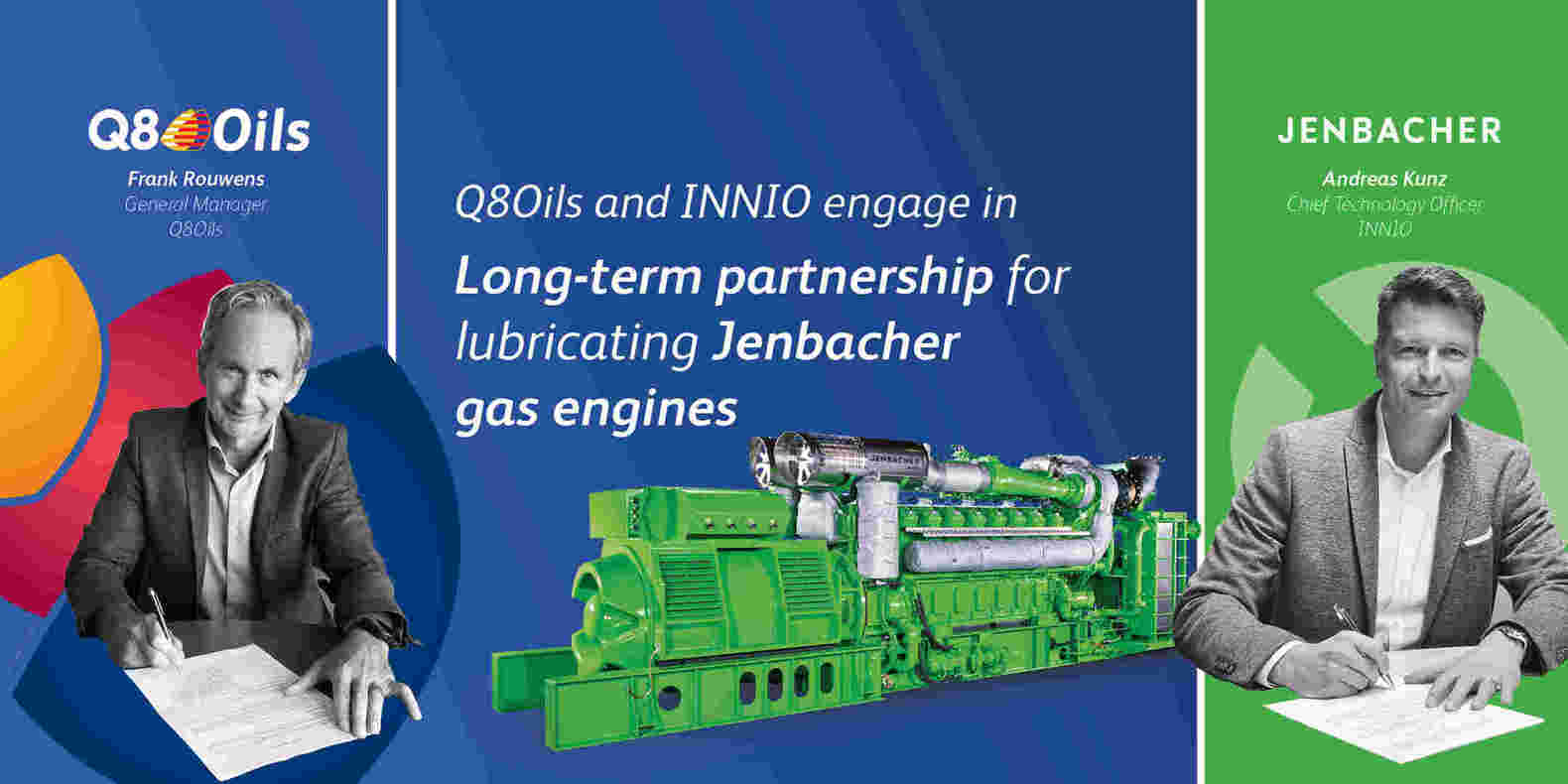 Q8向INNIO供应润滑油的油