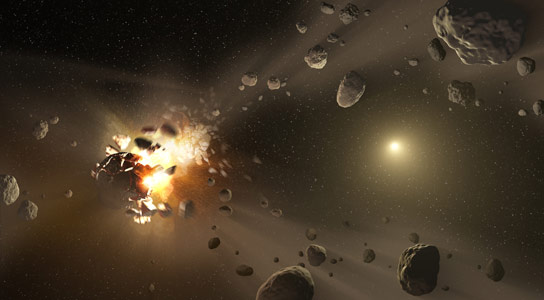 美国宇航局的明智使命识别28个新的小行星家族