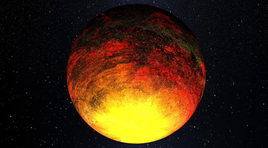 研究人员提出了一种研究系外行星表面的方法