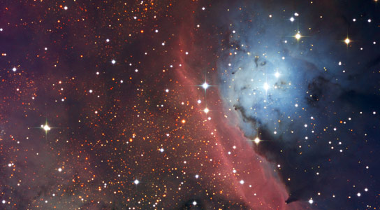 ESO观看了恒星形成区域NGC 6559