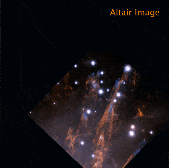 新的自适应光学系统GeMS提供更清晰的宇宙图像