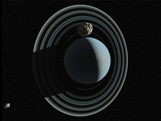 研究人员确认了三个小行星与天王星共同轨道