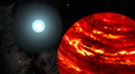 行星寻找活动揭示了瓦斯 - 巨大的外产轨道靠近父母的星星