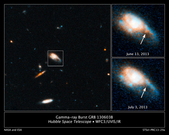 哈勃揭示了一种叫做千克诺瓦的新型恒星爆炸