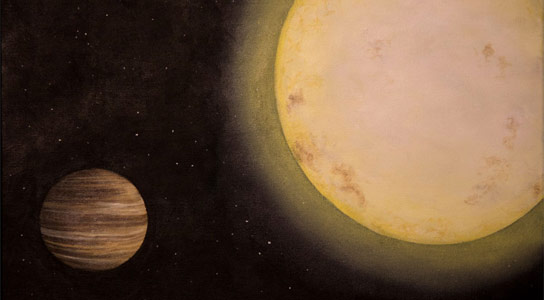 天文学家发现像土星一样热的星球