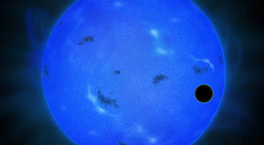 观察结果表明超级地球GJ 1214 B具有丰富的水中的气氛