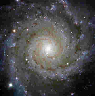 PESSTO调查显示螺旋星系Messier 74