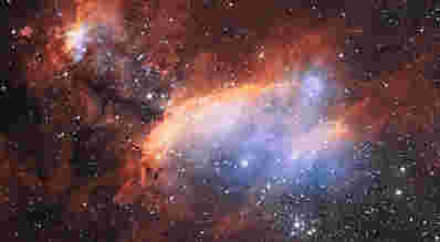 天文学家查看了大虾星云的奇怪和壮观的特征