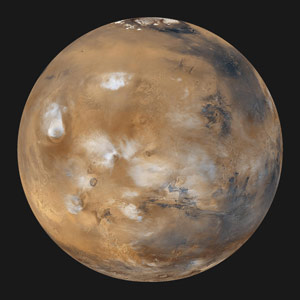 云室实验显示了火星云的形式