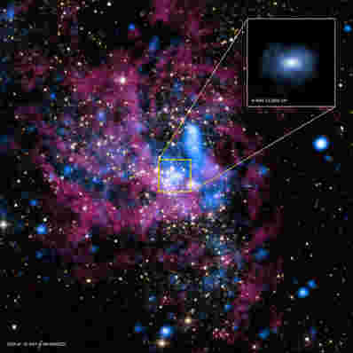 Chandra观看银河系的超级乳房黑洞拒绝食物