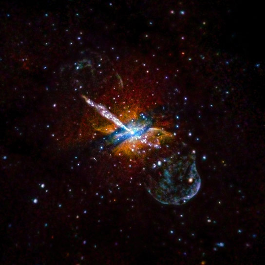 存档的Chandra数据提供了半人马座A的新图像