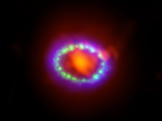 alma观看Supernova 1987a的遗体