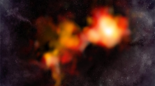 红外乌云揭示了为什么有些星星比其他恒星更大