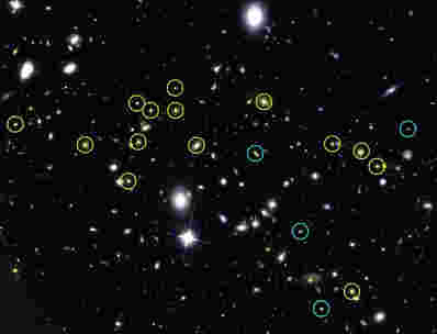 哈勃确认了Galaxy Cluster JKCS 041的距离