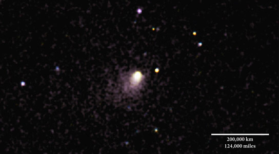 Swift卫星测量水生产MARS绑定COMET C / 2013 A1