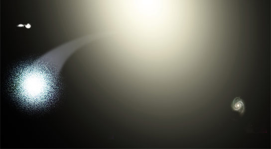 天文学家发现超胶质球簇