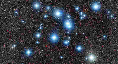 Star Cluster Messier 7的新ESO图像