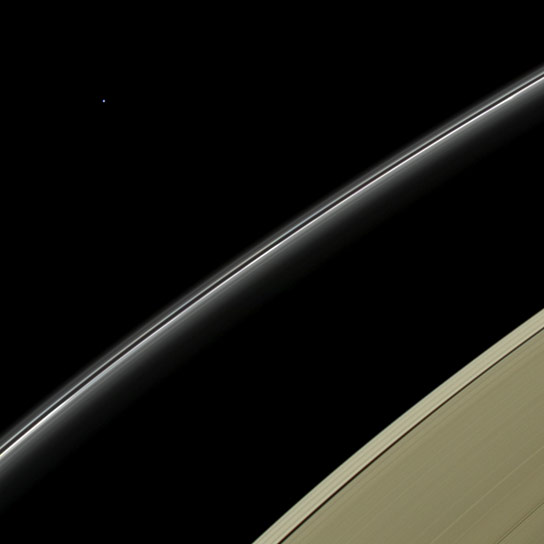 美国宇航局的卡西尼第一次意见天王星