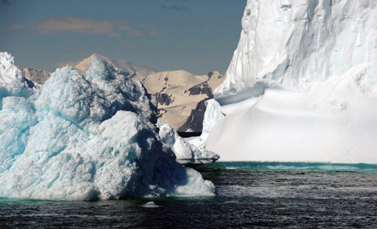 计算机仿真显示东南南极洲的熔化产生不可阻挡的海平面