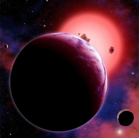 哈勃揭示了Exoplanet GJ1214B上的多云天气