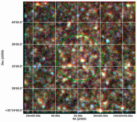 天文学家发现四个银河系10亿光年