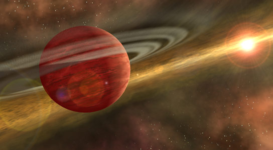 新发现的系外行星HD 106906 b与我们自己的太阳系不同