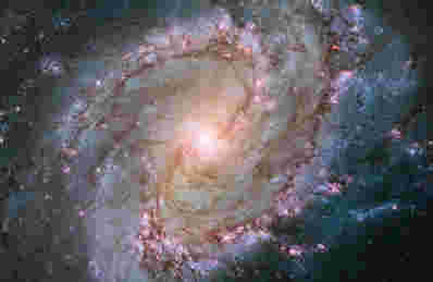 哈勃视图螺旋星系M83