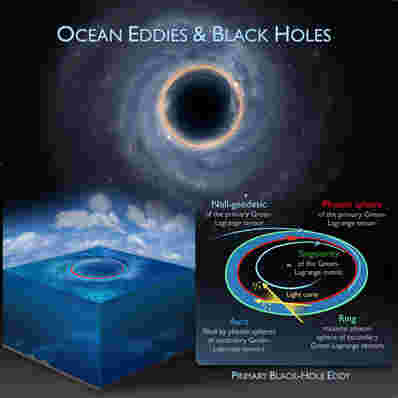 海洋漩涡在数学上等同于黑洞