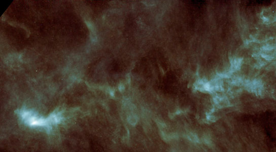 Herschel观测有助于识别冷，密集云的物理过程