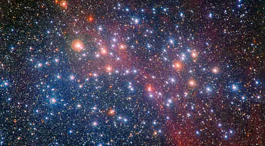 Star Cluster NGC 3532  - 一个多彩的中年星级聚会