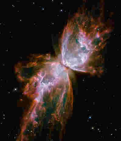 ESA本周图片：蝴蝶从NGC 6302的Stellar Demise中浮现
