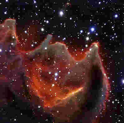 Cometary Globule CG4的新VLT图像