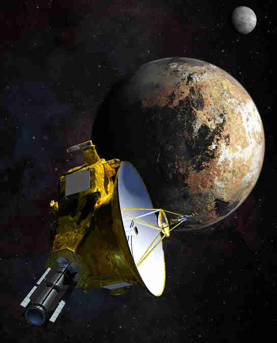 新的视野开始于Pluto遇到的第一阶段