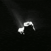 Rosetta观看Comet 67P，使其最接近的阳光