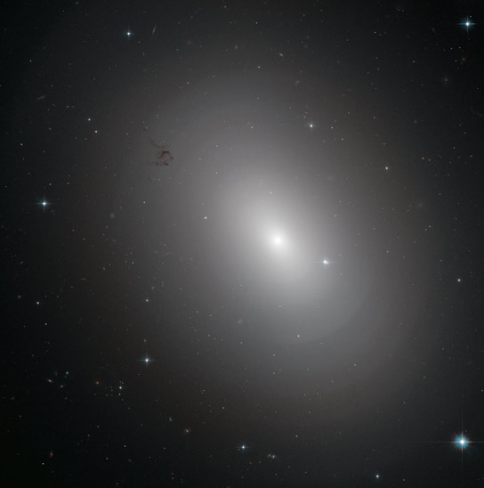 哈勃观点椭圆图Galaxy NGC 3923