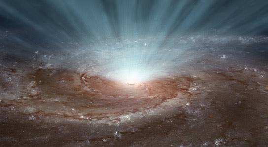 Nustar和XMM-Newton望远镜造成黑洞风