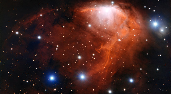 ESO观看星型云RCW 34