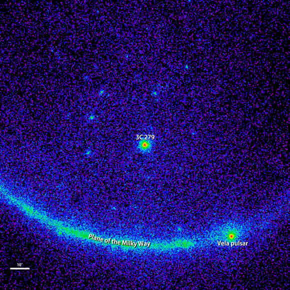费米景观Blazar 3C 279的纪录伽玛射线耀斑