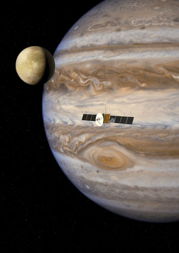 ESA为Jupiter及其冰冷的Moons选择果汁任务的承包商