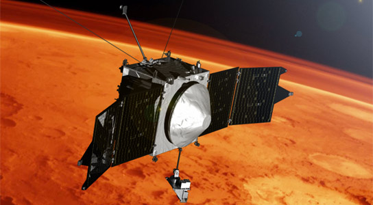 Maven识别火星上的大气损失链接